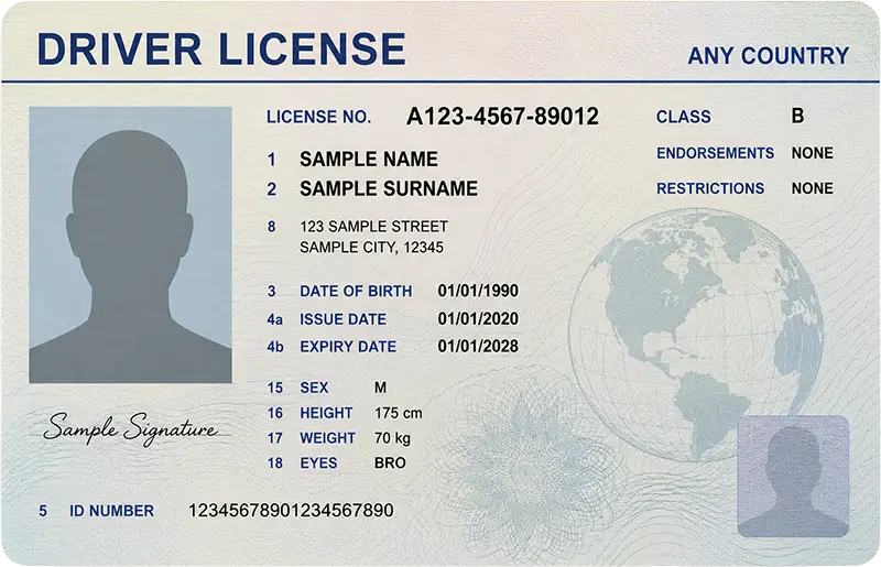 DRIVER LICENSE